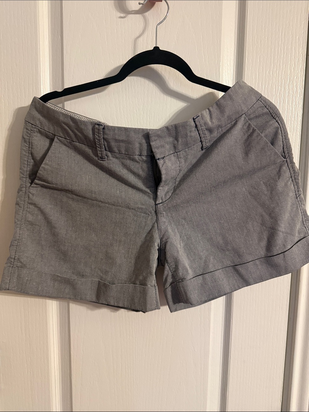 Dear John Light Gray Hamilton Shorts with Cuffs